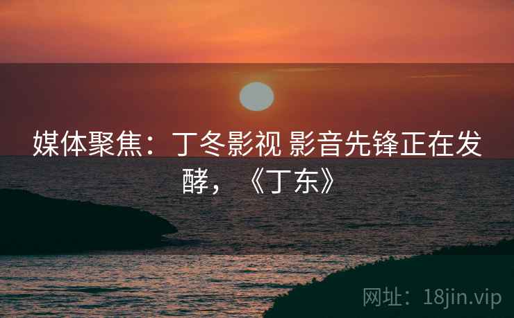 媒体聚焦:丁冬影视 影音先锋正在发酵,《丁东》 媒体聚焦:丁冬影视 影音先锋正在发酵,《丁东》
