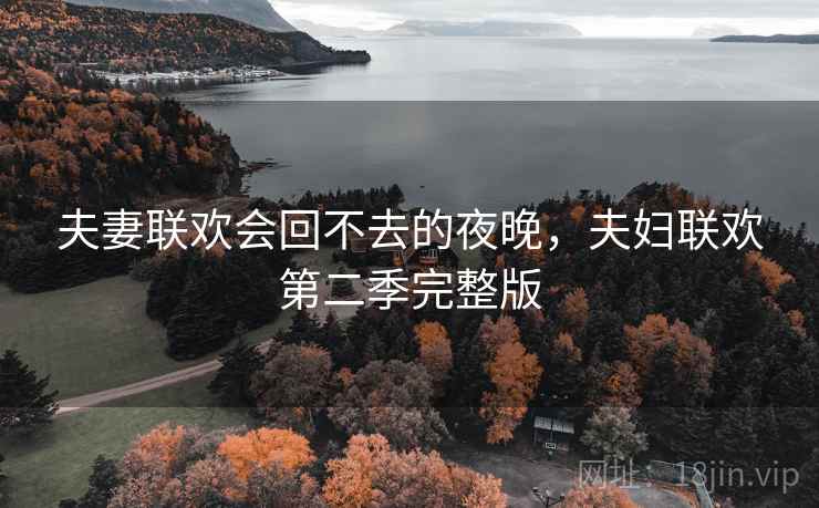夫妻联欢会回不去的夜晚,夫妇联欢第二季完整版 夫妻联欢会回不去的夜晚,夫妇联欢第二季完整版